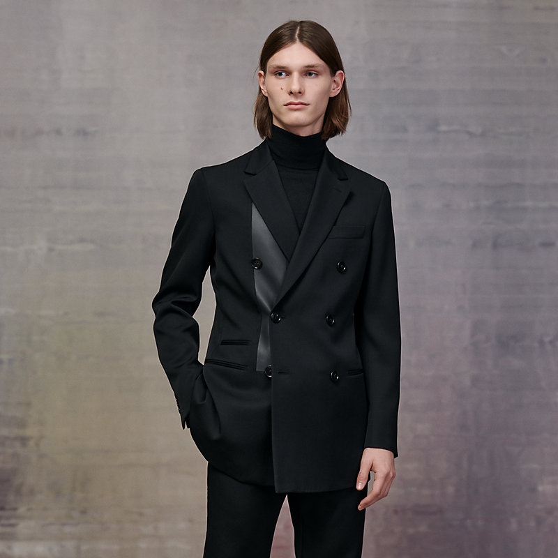 HERMES アウター（その他） 24 Croisee Insert Cuir jacket | Hermès Singapore