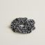 Claudia scrunchie, marine/écru, no stock