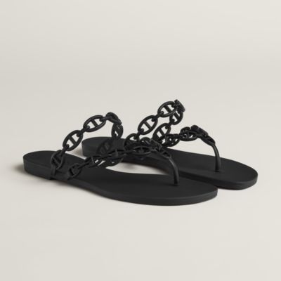 サンダル 《アイランド》 - ブラック | Hermès - エルメス-公式サイト