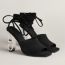 Sandalias Image 100, noir