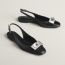 Slingback Innocente, noir