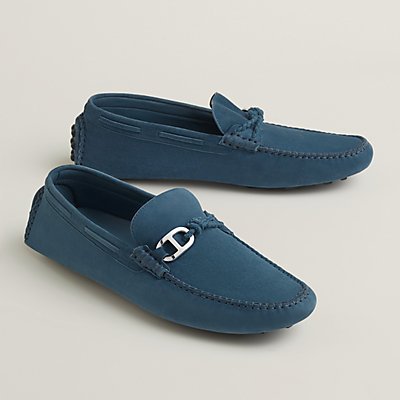 モカシン - ブルー - メンズ シューズ | エルメス | Hermès モカシン - ブルー - メンズ シューズ | エルメス | Hermès