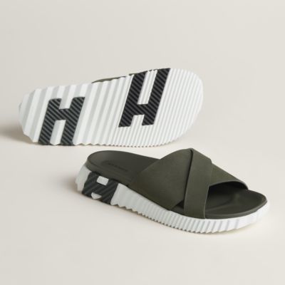 インフラ - グリーン - メンズサンダル | Hermès - エルメス