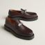 Icone loafer, marron ébène