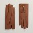 Judith Ex-Libris gloves, cognac