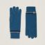 Jacob gloves, bleu fjord