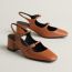 Jackie 50 pump, marron alezan, no stock