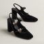 Jackie 90 pump, noir, no stock