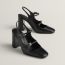 Jackie 90 pump, noir