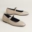 Jane ballet flat, beige nomade