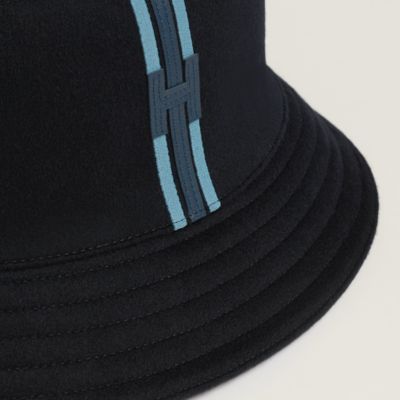 HERMES Elvis ナイロン リバーシブル バケットハット（メンズ 