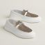 Sneakers slip-on Game, blanc/ombre