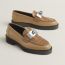 Mocassins Hot, beige argile