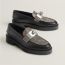 Mocassins Hot, noir/ombre