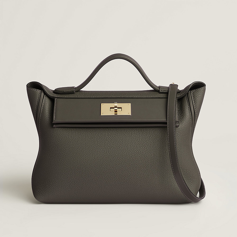 HERMESエルメス スエードパンプス 38 ブラック 24.0-24.5cm 24/24 - 29 bag | Hermès USA