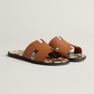 HERMES メンズ サンダル 44 IZMIR EPSOM 靴