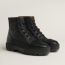 Bota de cano baixo Fresh, noir