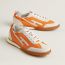 Jet sneaker, orange/blanc