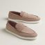 Job loafer, rose pâle