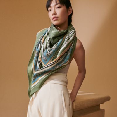エルメス カレジュアン カシミヤシルク140 見越し
