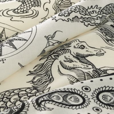 Tatouages Marins Bandana shawl 140