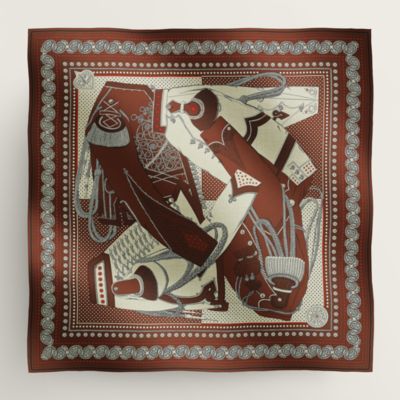 カレジェアン 《ズアヴとドラゴン・バンダナ》 | Hermès - エルメス 