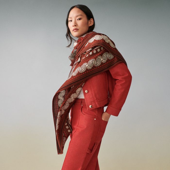 The artistry of Hermès' latest scarves
