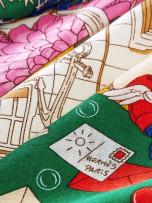 Hermès Flagship shawl 140, View: Detail, detail, view 3 of 3