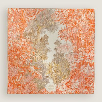 カレジェアン カシミヤシルク 《パレルモの植物園にて》 - マロン  