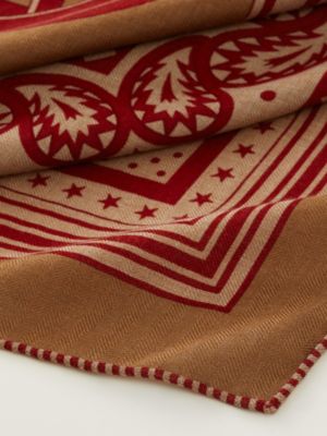 Châle 140 Les Roues de Phaéton Bandana, Vue: Vue détaillée, detail, vue 3 sur 3