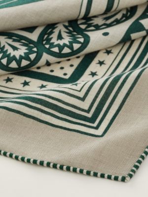 Les Roues de Phaeton Bandana shawl 140, View: Detail, detail, view 4 of 4