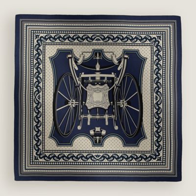 カレジェアン 《四輪馬車の車輪・バンダナ》 | Hermès - エルメス-公式 