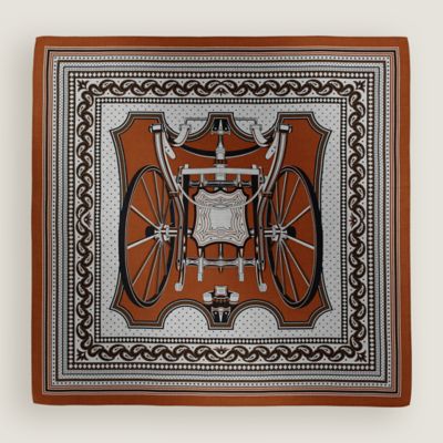カレジェアン 《四輪馬車の車輪・バンダナ》 | Hermès - エルメス-公式 