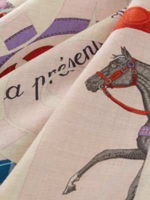 Châle 140 Eperon d'Or et Tenues de Jour, Vue: Vue détaillée, detail, vue 3 sur 3