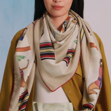 レディス, スカーフ、ショール＆マフラー, カシミアストール＆マフラー 