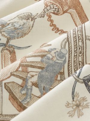 Le Monde d'Hermès shawl 140, View: Detail, detail, view 3 of 3