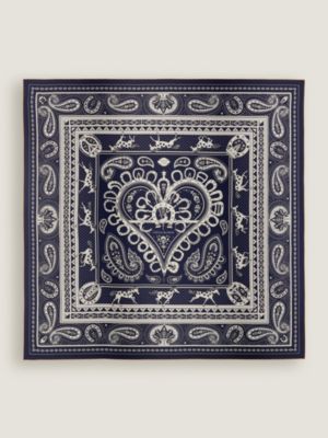 bleu marine/blanc/noisette