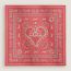 Chal 140 Cheval de Cœur Bandana, rose/naturel/noir