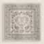 Chal 140 Cheval de Cœur Bandana, blanc/noir