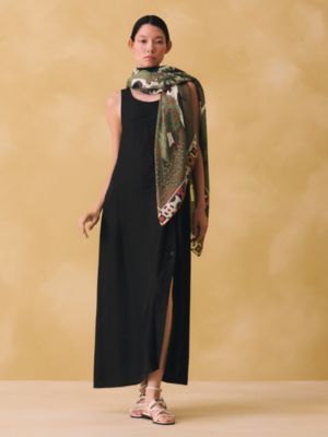 Le Palais des Quatre Vents 숄 140, 보기: 이미지: 제품 착용 이미지, worn, 2개 중 3번째 보기