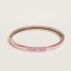 Harnais de Coeur bangle, confettis rose