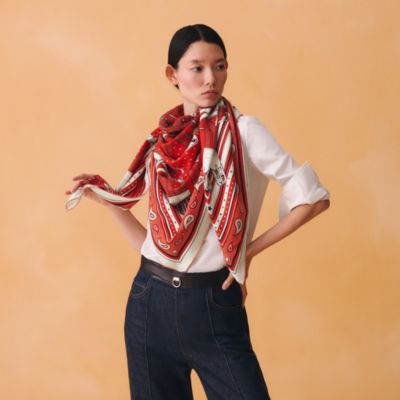 レディス, スカーフ、ショール＆マフラー, カシミアストール＆マフラー 