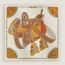 Selle de Collection shawl 140, blanc/miel/noisette, We will notify you when this product is back in stock