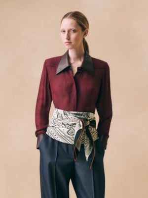 Grand Apparat Bandana 숄 140, 보기: 이미지: 제품 착용 이미지, worn, 3개 중 4번째 보기
