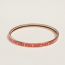 Bracelet Harnais de Cœur, faubourg rouge