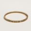 Zodiaque bangle, orfèvre jaune or/noir