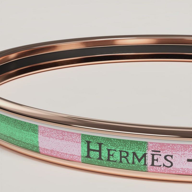 A Vos Crayons bangle - Pink | Hermès Singapore