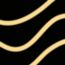 Carte Postale bangle, jaune or/gris platine/noir