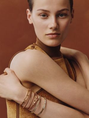 Carte Postale bangle, View: Worn, worn, view 3 of 4
