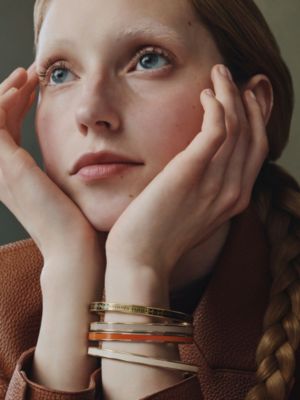 Cheval de Coeur Bandana bangle, View: Worn, worn, view 3 of 4